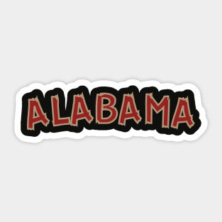 Alabama Sticker